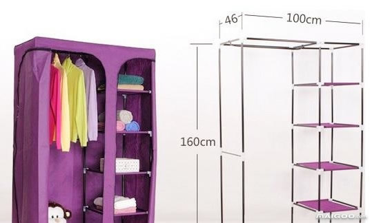 简易布衣柜安装步骤图图片