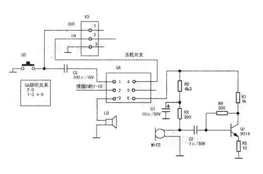 可视对讲门禁系统接线图